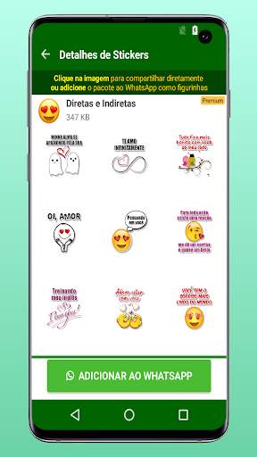 Figurinhas de Amor e Cantadas screenshot 5
