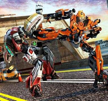 Car Robot Transformer vs War Robot simulator 2019 screenshot 6