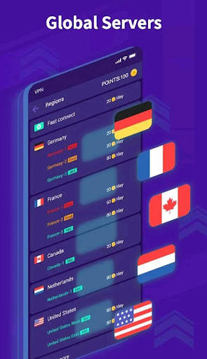 VPN Night Turbo screenshot 1