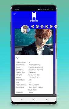 BTS Profile screenshot 2