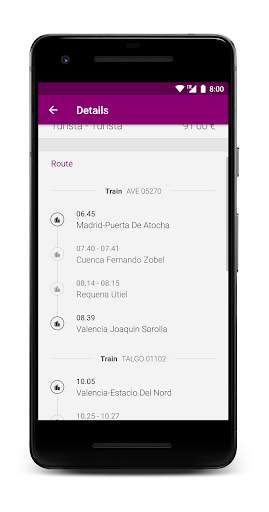 Ya Tren Free - Train timetable screenshot 3