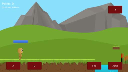 2D Ninja - Jumping Ninja Game screenshot 2