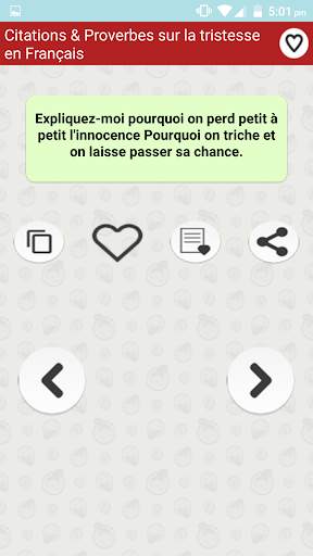 Citations Triste & Proverbes screenshot 5