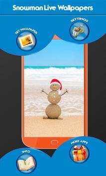 Snowman Live Wallpapers screenshot 7