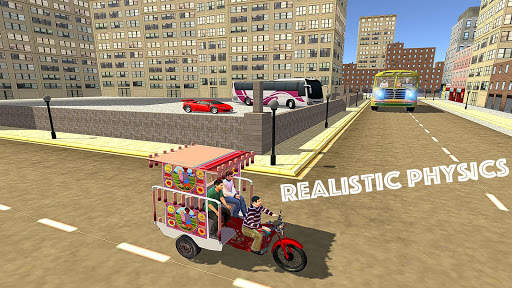 City Chingchi Rickshaw Driving screenshot 1