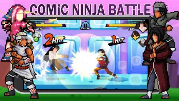 Comic Ninja Battle screenshot 5