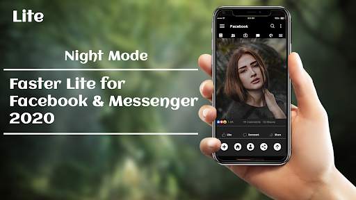 Faster Lite for Facebook And Messenger 2020 screenshot 1