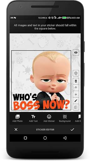 Sticker Maker for WhatsApp - Use Photos and Text screenshot 3