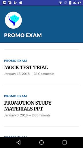 Promo Exam скриншот 1