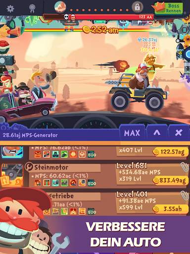 Clicker Racing screenshot 2
