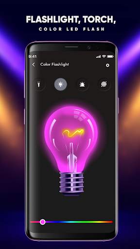 Flashlight, Torch, Color LED FLASH screenshot 3
