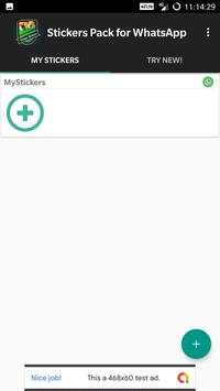 Unique WhatsApp Stickers screenshot 4