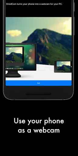 DroidCam - Webcam for PC screenshot 1