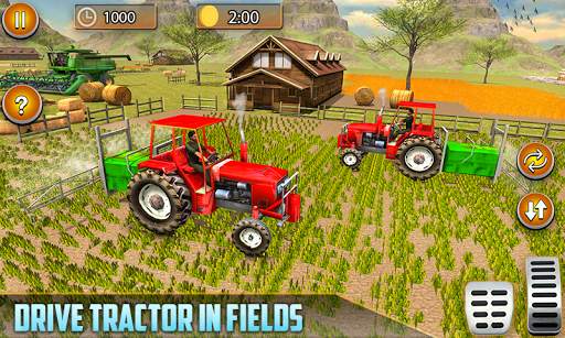 American Real Tractor Organic Farming Simulator 3D screenshot 4