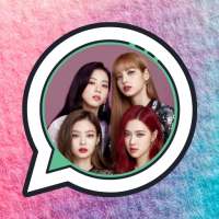 BLACKPINK Jennie Rose Lisa Jisoo Sticker Whatsapp logo