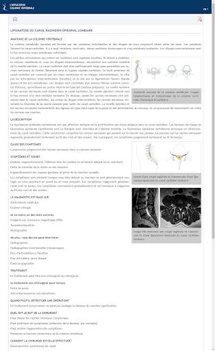 L'APPLICATION COLONNE VERTÉBRALE screenshot 12