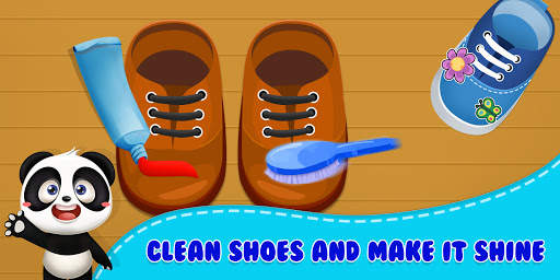 BABY Panda House Clean up Game screenshot 5