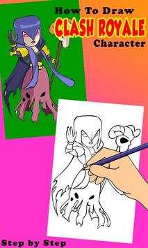 How To Draw Clash eRoyalë Character Step by Step screenshot 2