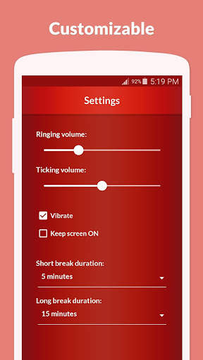 Pomodoro Timer Lite screenshot 8