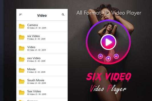 Six video player - max player hd screenshot 2