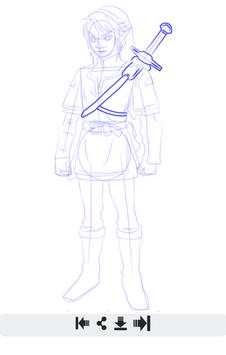 How to Draw Legend Of Zelda screenshot 7