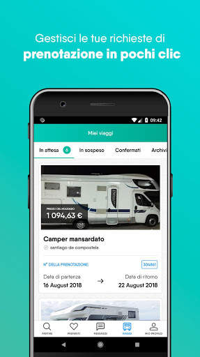Yescapa - Noleggio camper e va screenshot 4