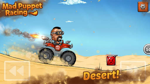 Mad Puppet Racing -Big Up Hill screenshot 1