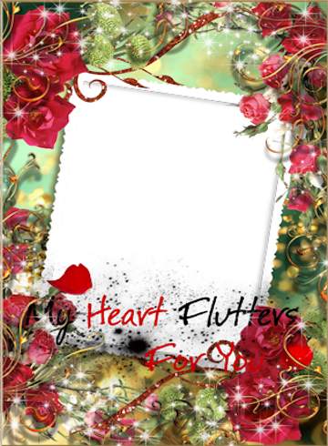 Romantic Love Frames 1 تصوير الشاشة