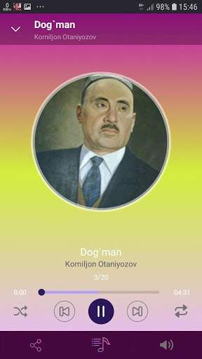 Komiljon Otaniyozov qo'shiqlari screenshot 1