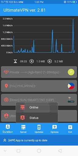 UltimateVPN Official screenshot 1