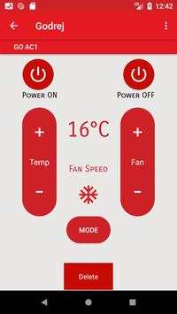 Godrej AC Remote Control screenshot 5