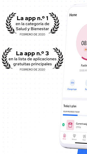 DoFasting: Ayuno Intermitente y Asistente de Dieta screenshot 1