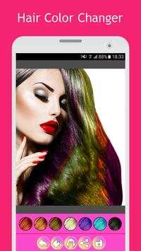 Hair Color Changer Studio screenshot 2