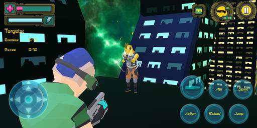 Polygon Cyber World 77: Crime Shooting Games screenshot 10