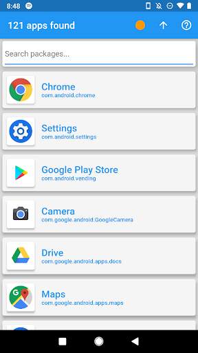 Card Launcher: a textual home screen for everyone screenshot 1