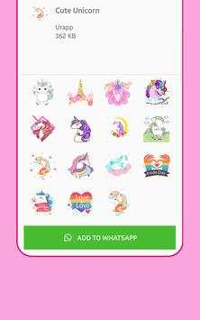 Stickers Licorne Pour WhatsApp. screenshot 1