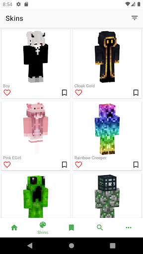 Minecraft Skin Library - Discover Minecraft skins screenshot 2