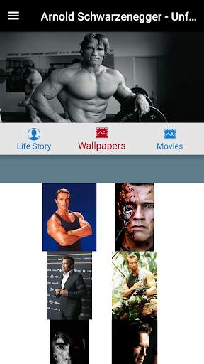 Arnold Schwarzenegger Life Story Movies Wallpapers screenshot 2