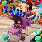 Virtual Babysitter : Happy Family Fun Simulator icon