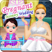 Pregnant Mommy Wedding icon