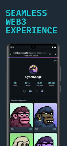 Opera Crypto Browser screenshot 3
