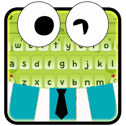 Cute Frog Anime Keyboard 10001006
