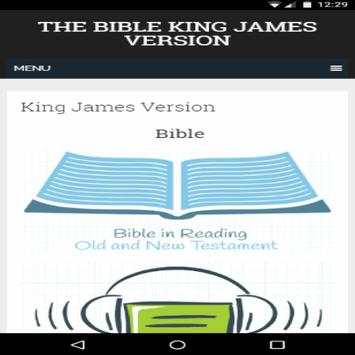 Bible King James Version screenshot 1