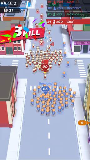 City Run-3D Crowd Games screenshot 4