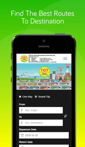 707 Bus Ticket screenshot 1