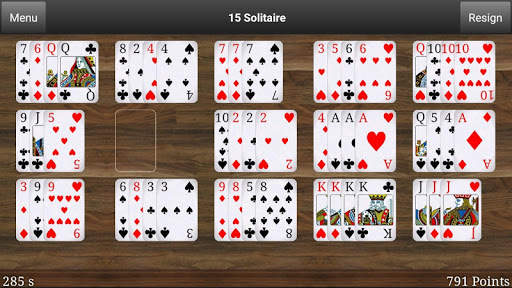 15 Solitaire Free screenshot 6