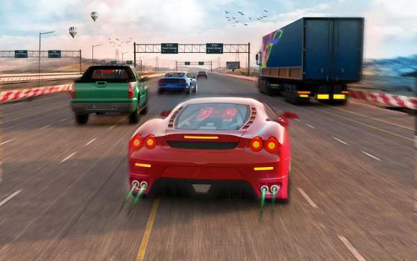 Extreme Highway Car Racing Free screenshot 1