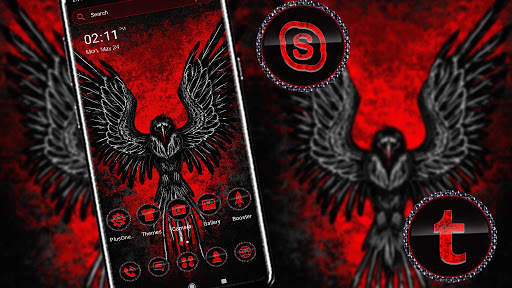 Eagle Red Theme Launcher screenshot 1