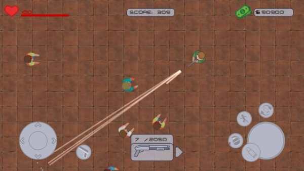 Zombie Waves 2D screenshot 4