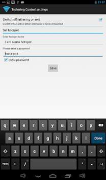 Tethering Control Lite screenshot 5